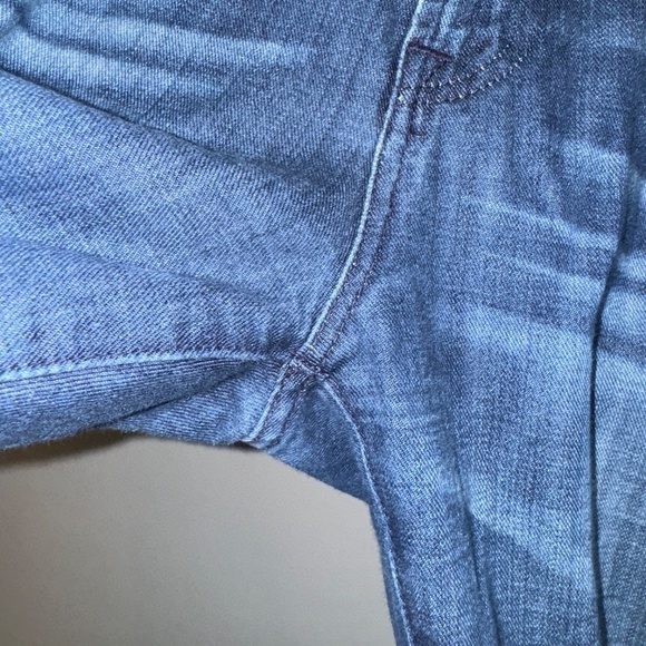 7 For All Mankind Slimmy Luxe Performance Plus Tapered Jeans Size 33 x 31 - Picture 3 of 7